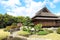 Pavilion in Koishikawa Korakuen garden, Okayama, Japan