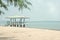 Pavilion on Laem Singh beach Chantaburi province,Thailand