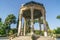 Pavilion over Tomb of Hafez poet in Shiraz city in Iran 6 june 2017