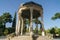 Pavilion over Tomb of Hafez poet in Shiraz city in Iran 6 june 2017