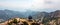 Pavilion on the top of Jufeng trail, Laoshan Mountain, Qingdao