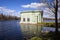 Pavilion of Venus on Love Island in Gatchina park. Gatchina, Leningrad region. Russia