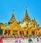 Pavilion of Western Stairway of Shwedagon Pagoda, Yangon, Myanmar
