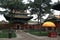 pavilions at the puning temple in chengde (china)