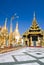 Pavilions of Shwedagon complex