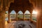 Pavillion at Amar Sagar lake, Jaisalmer, Rajasthan, India