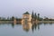 Pavillion on Menara Gardens at Marrakech, Morocco