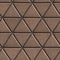 Paving Slabs Brown Pattern of Small Triangles