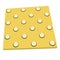 Paving tile for the blind isolated, vector stock illustration with paving tile as an inclusive street for the disabled