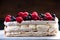 Pavlova with berry fruits