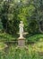 Pavlovsk park. The bather girl statue near the Aviary.