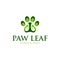 Paw Leaf Nature Ecology Business Naturally Logo