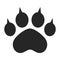 Paw print Footprints icon pet Sign