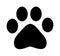 Paw print icon