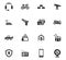 Pawnshop icons set