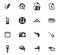 Pawnshop icons set