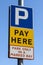 Pay and Display Sign