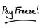 Pay Freeze