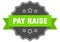 pay raise label. pay raise isolated seal. sticker. sign