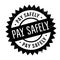 Pay Safely rubber stamp