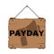 PAYDAY Announcement, Flat Illustration