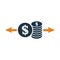 Payment, purchase, shopping, spend money icon. Simple vector design.