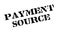 Payment Source rubber stamp