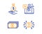 Payment, Travel loan and Income money icons set. Bitcoin system sign. Finance, Trip discount, Savings. Vector