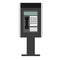 Payphone flat illustration