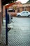 Payphone on the street in Marrakech