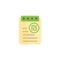 Payroll, expense report icon