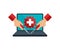 PC fixing computer healing service icon