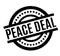 Peace Deal rubber stamp