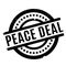 Peace Deal rubber stamp