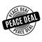 Peace Deal rubber stamp