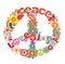 Peace flower symbol