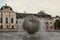 Peace Fountain by Grassalkovich Presidential Palace in Bratislava, Slovakia, Hodzovo Square called Mierove Namestie