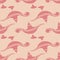 Peace fuzz, apricot colours natural colour ,seamless pattern ,prints background