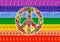 Peace Islamic rainbow