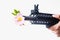 Peace and Love Spreading Flower Power AR-15 Assault Rifle