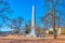 The Peace Monument is the most exciting landmark in Denic Gardens of Brno, Czech Republic