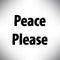 Peace Please campaign