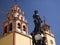 Peace Statue Basilica Guanajuato Mexico