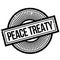 Peace Treaty rubber stamp