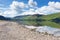 Peaceful calm relaxed summer morning in the English lake District at Derwent Water