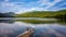 Peaceful Coldwater Lake On A  Beautiful Spring Day