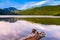 Peaceful Coldwater Lake On A  Beautiful Spring Day