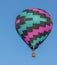 Peaceful flight over sunny Arizona in a brightly colored Hot Air Balloon. Maricopa County, Arizona