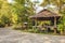 Peaceful gazebo in the garden