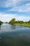 Peaceful Gloucester & Sharpness Canal at Splatt Bridge on a sunny spring afternoon